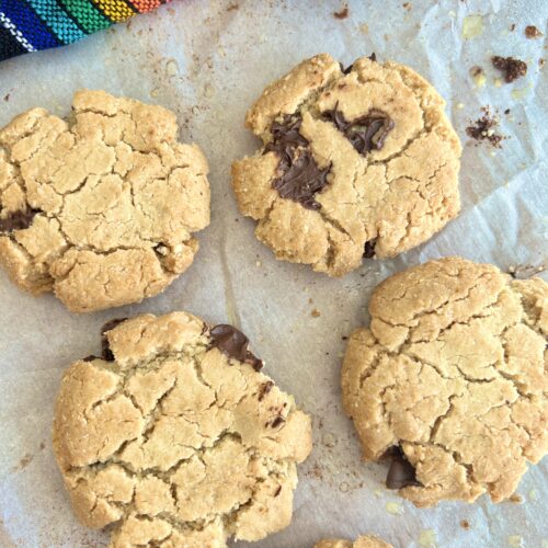 healthy chocolate chip Cookies - gluten free