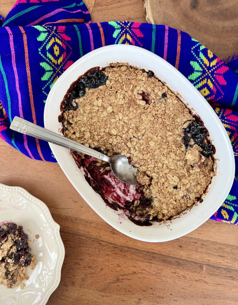 The Best, Healthy Berry Cobbler Recipe (gluten free) The Healing Cookbook