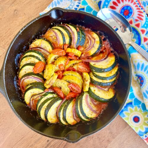 healthy ratatouille dish